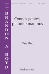 Omnes Gentes, Plaudite Manibus SATB choral sheet music cover